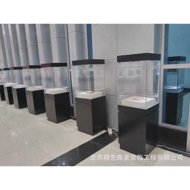 玻璃罩展示台烤漆展柜珠宝饰品展台展厅商超博物馆柜古董钟表展柜