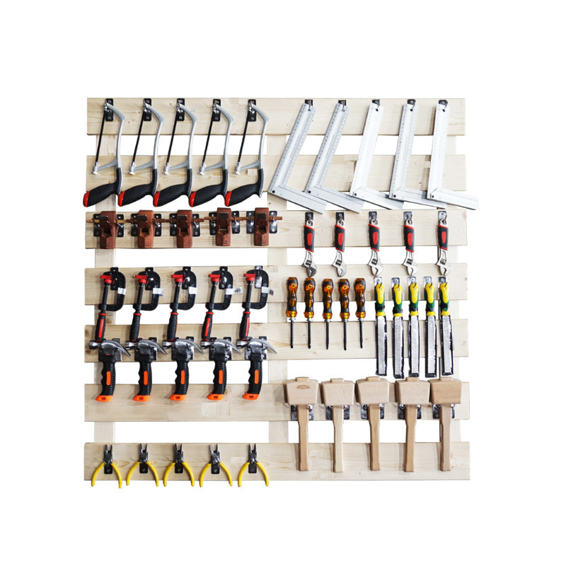 儿童木工工具套装幼儿园木工坊锯子锉刀刨子锤子螺丝刀木匠工具墙