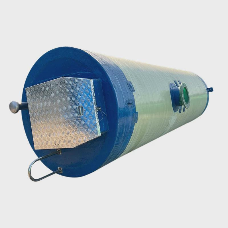 全自动玻璃钢泵站雨水收集提升设备一体化截流井智能污水处理设备