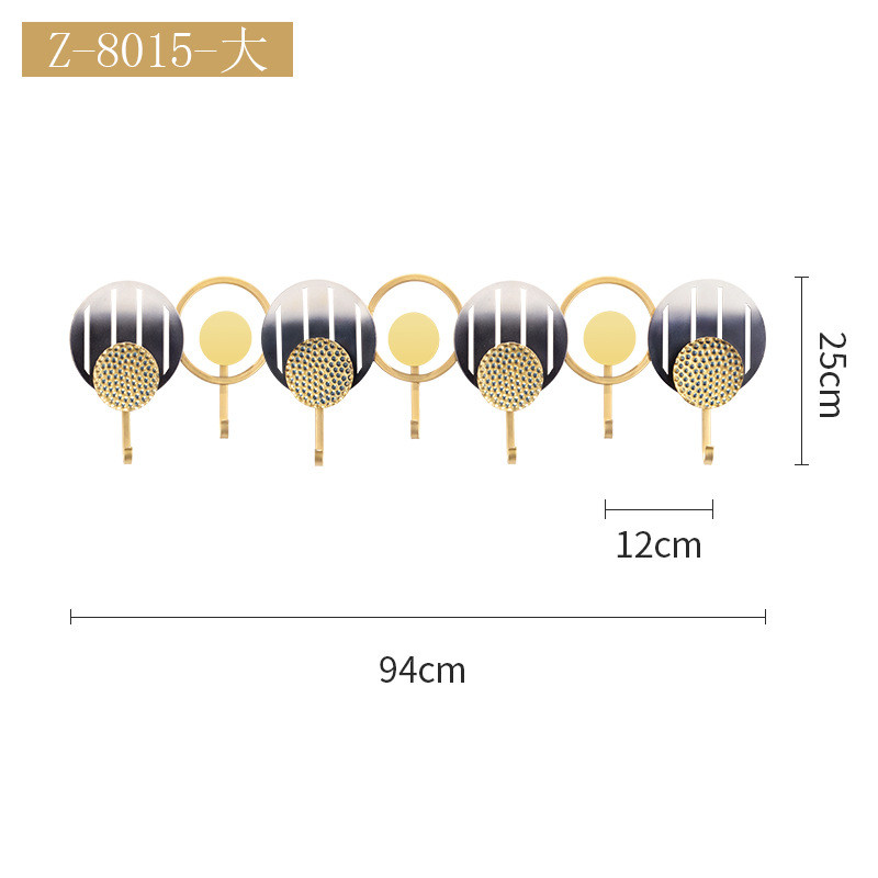 新款创意挂钩钥匙挂架北欧网红风墙壁装饰卧室置物架玄关入户壁挂