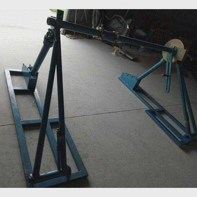 刹车盘液压电缆张力放线架大型线盘立式支架3-7t组合式导线放线架