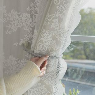 魔术贴粘贴式 全遮光窗帘出租屋卧室飘窗免打孔安装 遮挡小窗户短帘