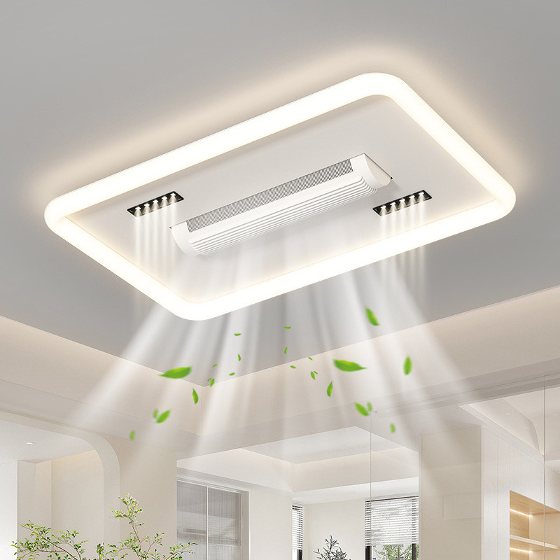 全光谱LED无叶风扇吸顶灯护眼客厅卧室餐厅房间灯饰具现代简约