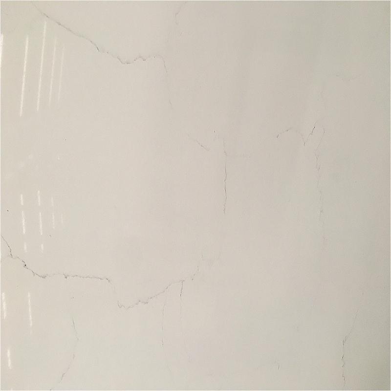 云浮石材纯白石英石厨房台面电视背景墙橱柜人造石餐桌楼梯窗台石