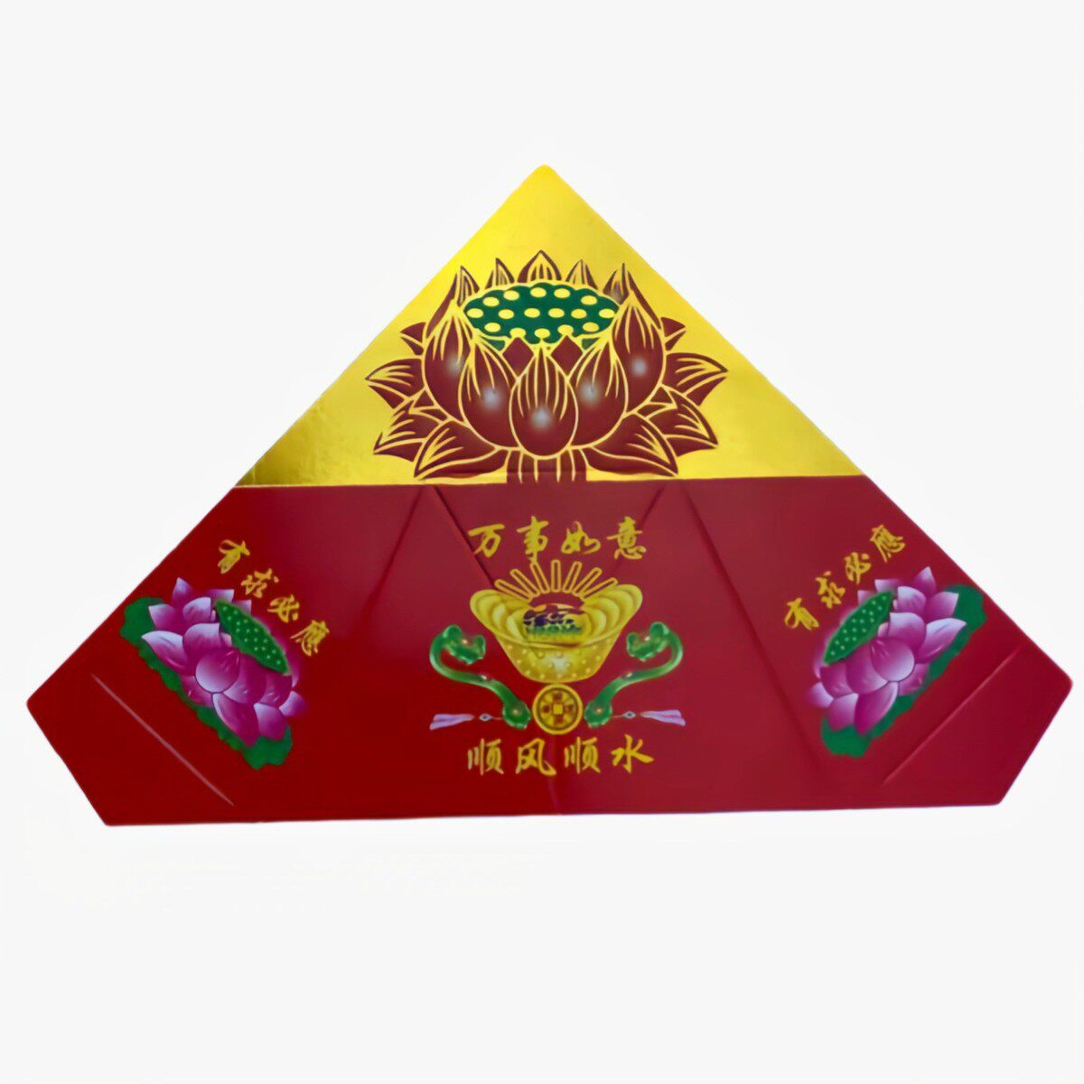 烫金莲花纸半成品一万张硬卡纸颜色品种齐清明节用品烧纸纸钱金纸