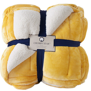 xei3毛毯被子加厚冬季双层保暖法兰绒超厚单人宿舍学生盖毯毯子羊