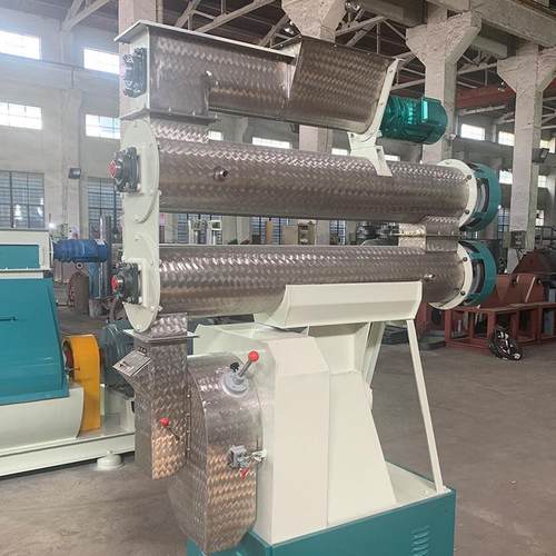 25型环模颗粒饲料机鸡鸭鱼兔饲料颗粒机加工反刍养殖饲料牛羊设备