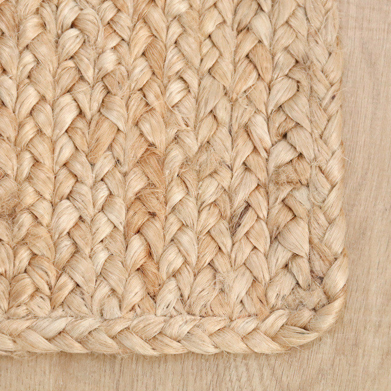 天然黄麻地毯手工打结流苏边穗客厅茶几床边侘寂民宿酒店编织地垫,居家布艺,地毯,淘宝优惠券,粉丝福利购,淘宝优惠卷