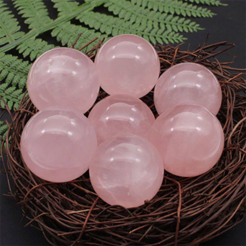 墨可爱天然粉水晶球摆件七星阵粉晶七星阵促情缘单身旺桃花,家居饰品,装饰摆件,淘宝优惠券,粉丝福利购,淘宝优惠卷