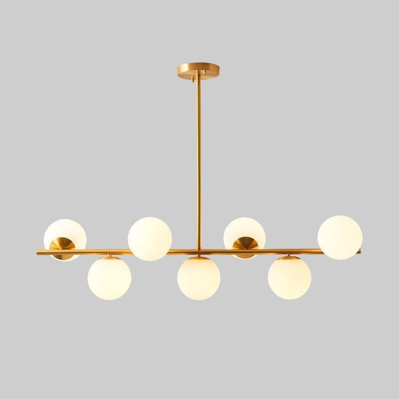 简约现代卧室灯新款灯具餐厅灯北欧客厅吊灯ins书房灯饰魔豆网红