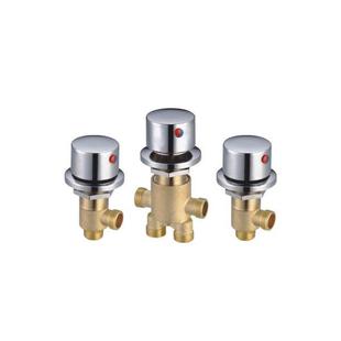 浴缸分体式 按摩浴缸龙头三件套分水器冲浪缸按摩缸泳池