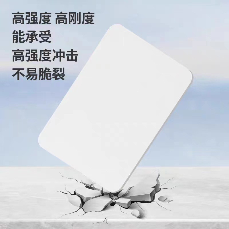 高密度雕刻宣传装饰彩色PVC板高硬度光滑隔音减震彩色VC共挤板wpc