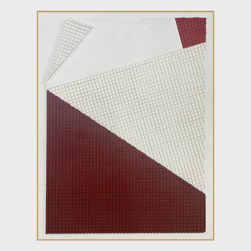 轻奢风立体浮雕画大幅落地玄关客厅装饰画样板间裸眼3d立体画