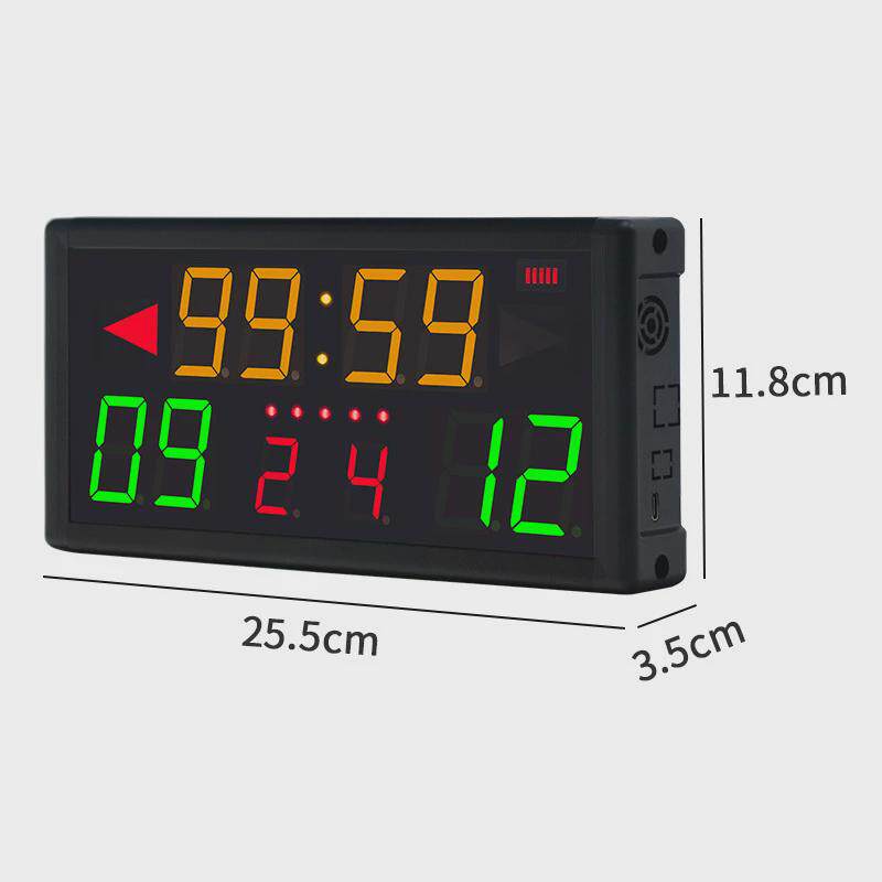 2023赣鑫新款篮球比赛赛事比分牌日常训练球类计分模式led记分牌