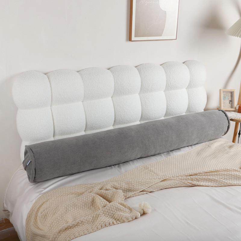 可拆洗纯色长条枕大人成人女生侧睡圆柱形男生睡觉腿夹专用枕抱枕