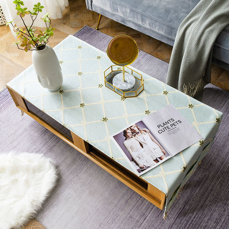 热销欧式茶几桌布餐桌布艺棉麻复古田园风格客厅长方形垫子美式轻,居家布艺,桌布,淘宝优惠券,粉丝福利购,淘宝优惠卷