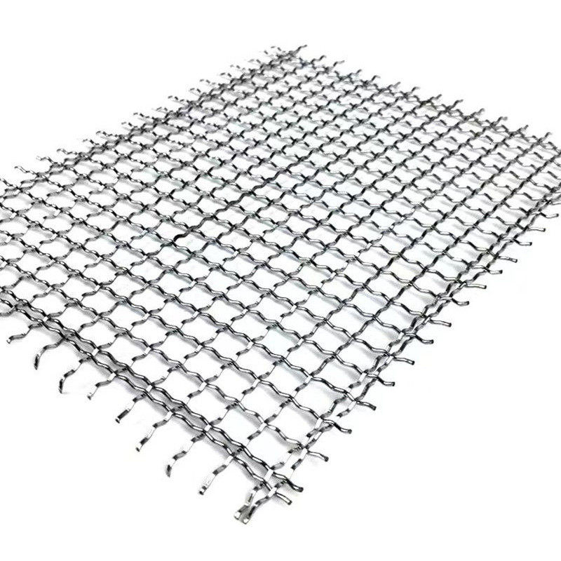 304不锈钢轧花网筛网过滤金属工业用耐腐蚀方孔316不锈钢编织网片