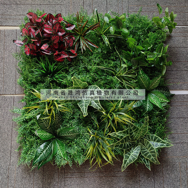仿真绿植背景墙装饰植物墙室内花墙面苔藓假草皮门头造景人造草坪