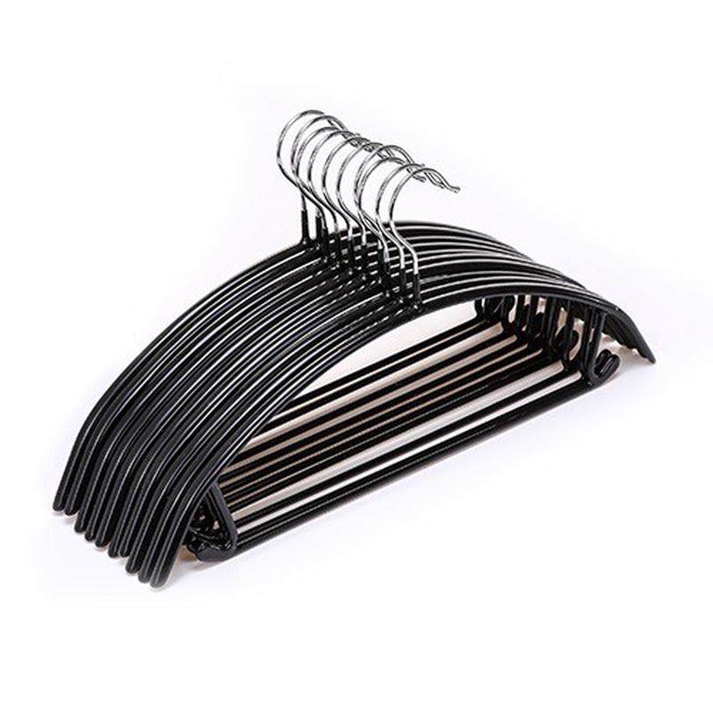 无痕衣架不塑包防肩角浸起凉衣架防滑防变形护肩不鼓包家用晒衣撑