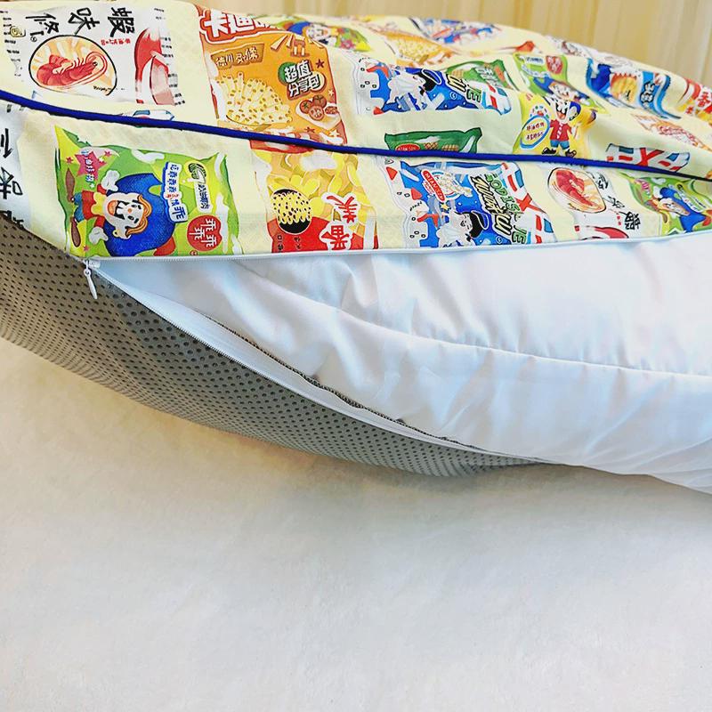 四季狗窝帆布可拆洗耐磨耐咬猫窝网红款宠物用品夏季棉卡通狗垫子