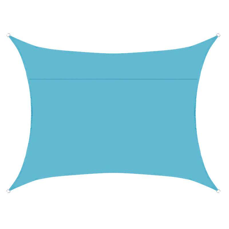 热卖4*8米花园遮阳帆四角庭院防水落叶保护挡遮阳网