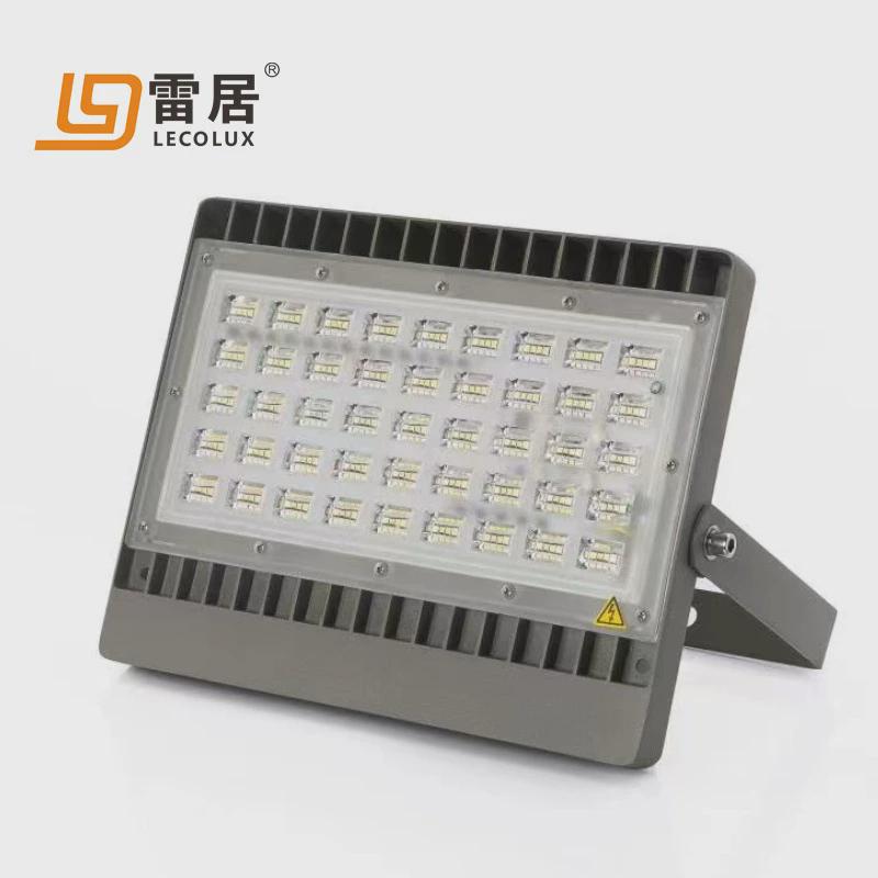 雷居照明户外仿飞超薄LED线性投光灯50/100/150/200W照明泛光灯