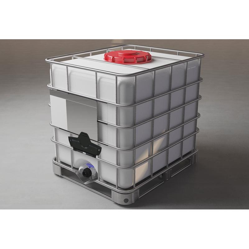 料1000l大口径吨桶污水桶塑料桶白色全新加厚1吨集装桶ibc柴油桶