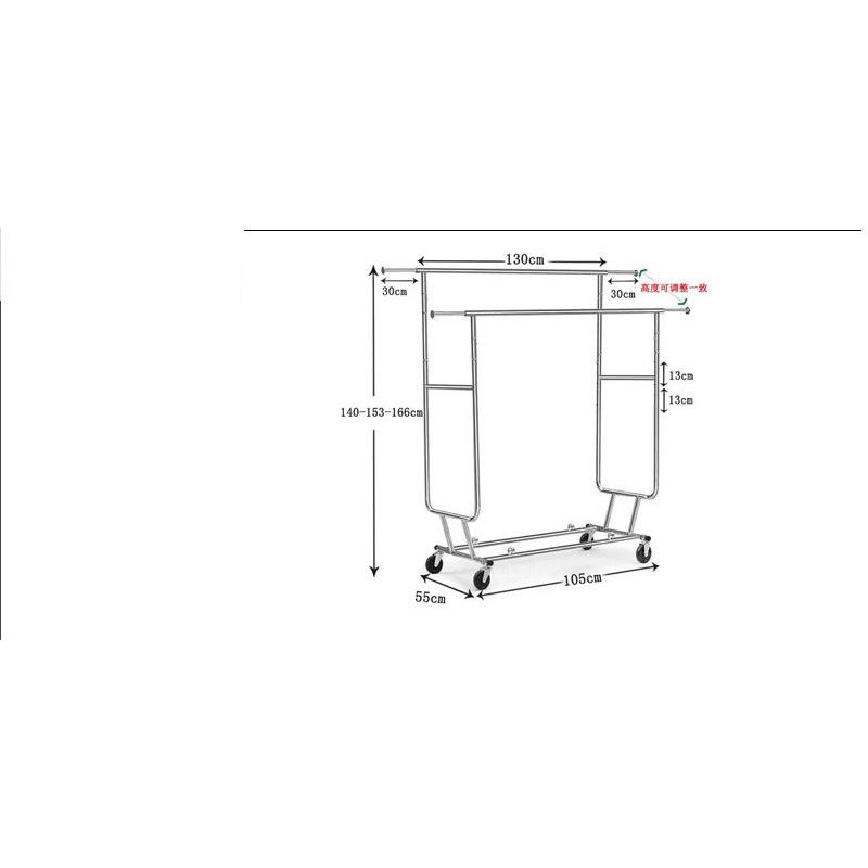 置物架晾挂衣架移动轻奢高级转角衣帽架隔夜收纳衣服衣架落地卧室