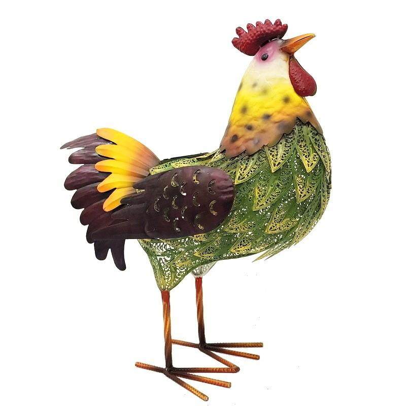 仿真雕塑摆件户外装饰庭院彩色动物创意铁艺工艺品母鸡花园公鸡,家居饰品,户外/庭院摆件,淘宝优惠券,粉丝福利购,淘宝优惠卷