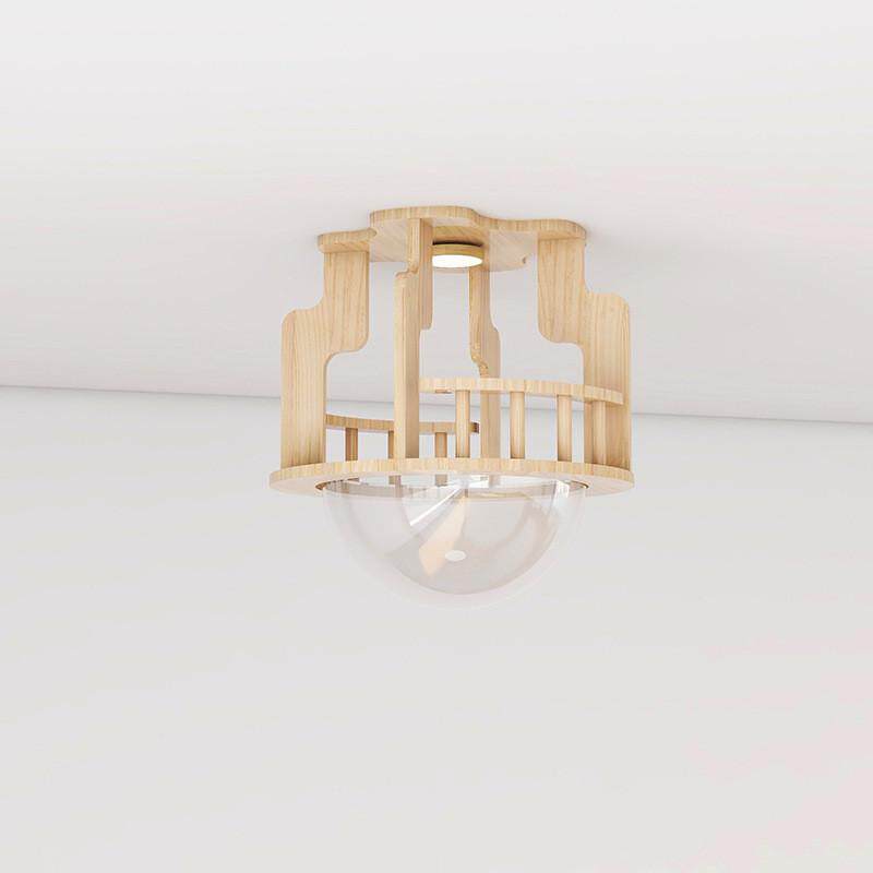 萌助实木猫爬架墙壁DIY猫墙壁架壁挂猫抓柱猫跳台猫架太空舱猫窝