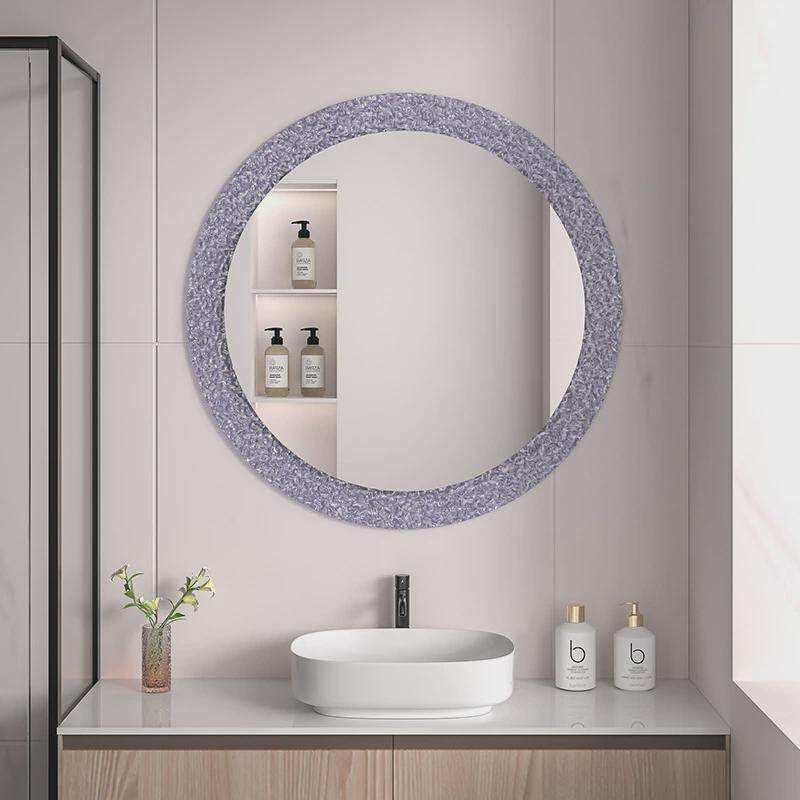 浴室镜子卫生间圆镜壁挂挂墙式化妆镜洗手间洗漱台玻璃厕所装饰镜,家装主材,浴室镜,淘宝优惠券,粉丝福利购,淘宝优惠卷