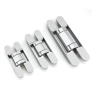 承重120kg精铸隐形三维可调暗藏暗h型铰加厚重型铰链铰合页厂家