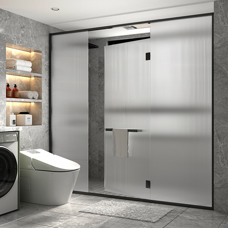 热销厂家批发静电免条纹玻璃贴纸胶办公室移门腰线半透明装饰磨砂