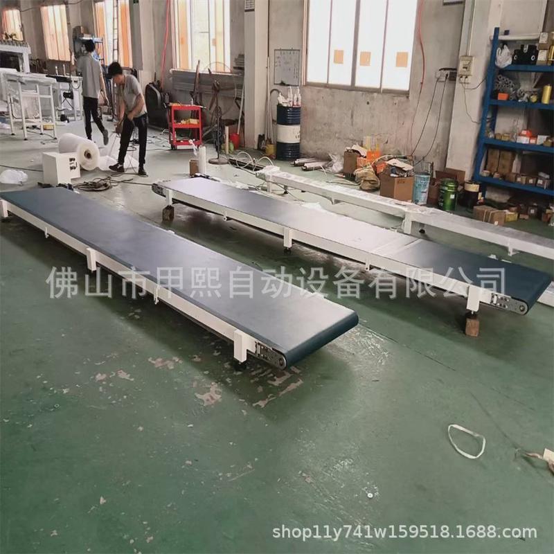 回转线封边机家具木板开料机传送带小型流水线木工回转台生产厂家