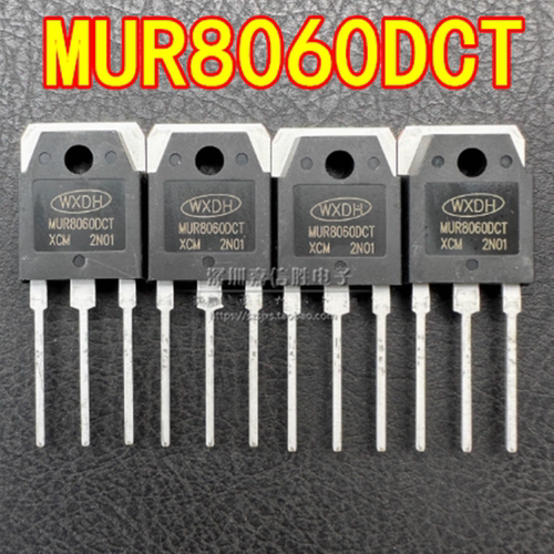 全新 MUR8060DCT 80A600V TO-3P 逆变焊机配件 快恢复整流二极管
