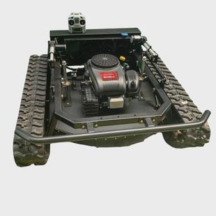 履带式自走割草机耐用质量好高草杂草割草机履带式遥控割草机