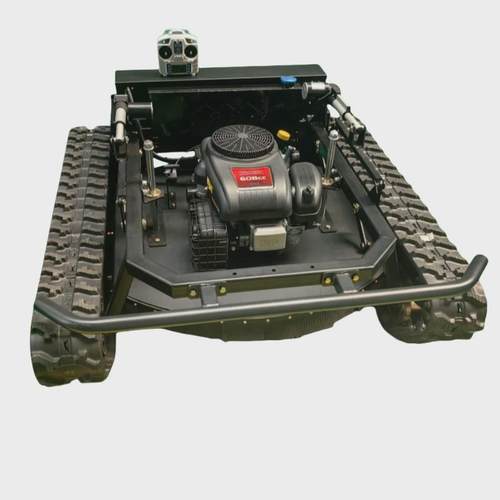 割草机自走履带式耐用质量好高草杂草割草机履带式遥控割草机