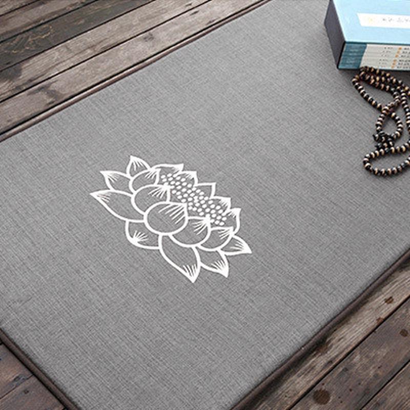 1s2j批发亚麻拜垫超顺滑加厚大礼四季款108拜垫磕大头拜家用垫跪