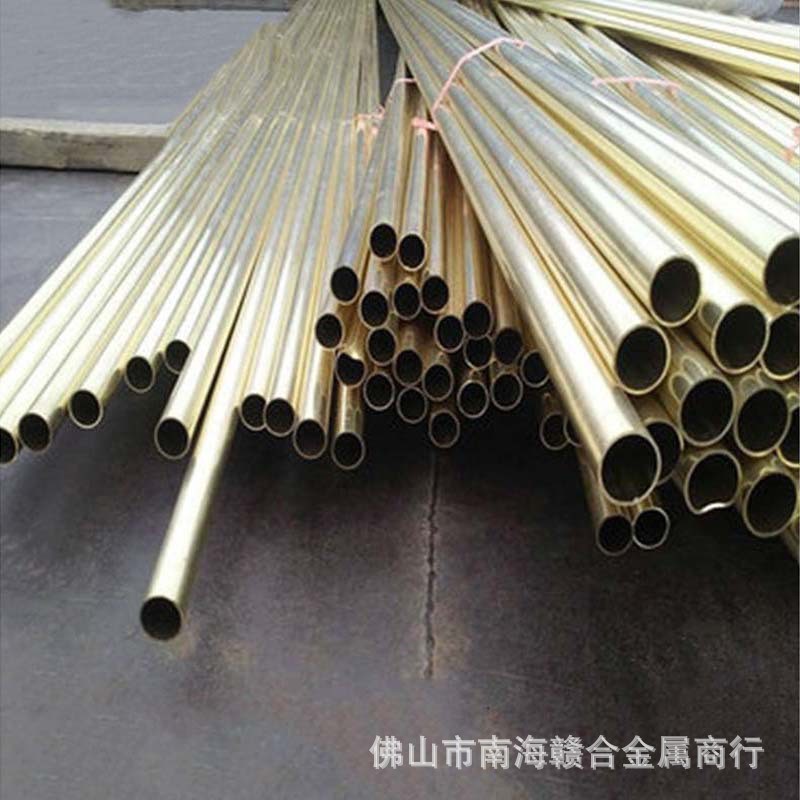 优质厚壁现货h59黄铜管空心高品质黄铜大口径棒规格尺寸齐全