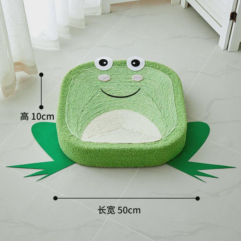 卡通剑麻猫抓板猫抓盆猫窝磨爪睡觉两用耐抓不掉屑可爱喵咪用品