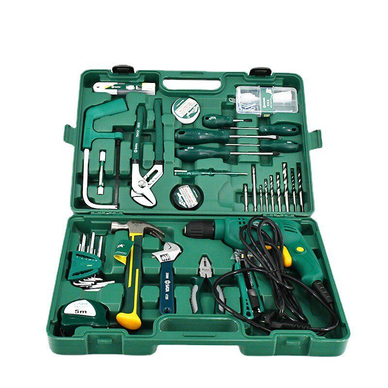 世达工具套装电动工具日常家用58电钻维修装修多功能件套装05156