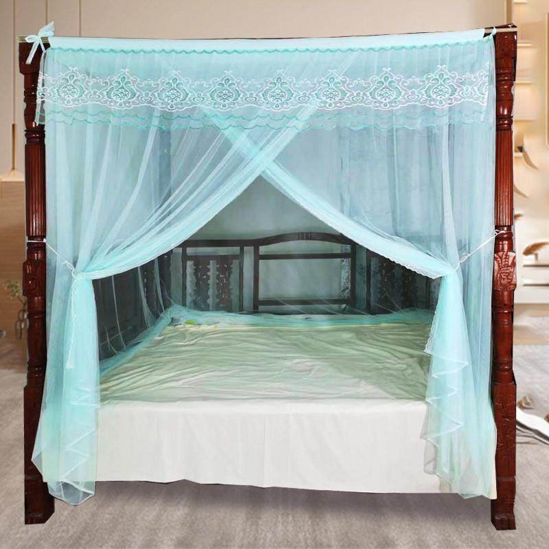 1米5卧室1米8架子床蚊帐家用可订特加密罩子老式蚊t^落地2024新款