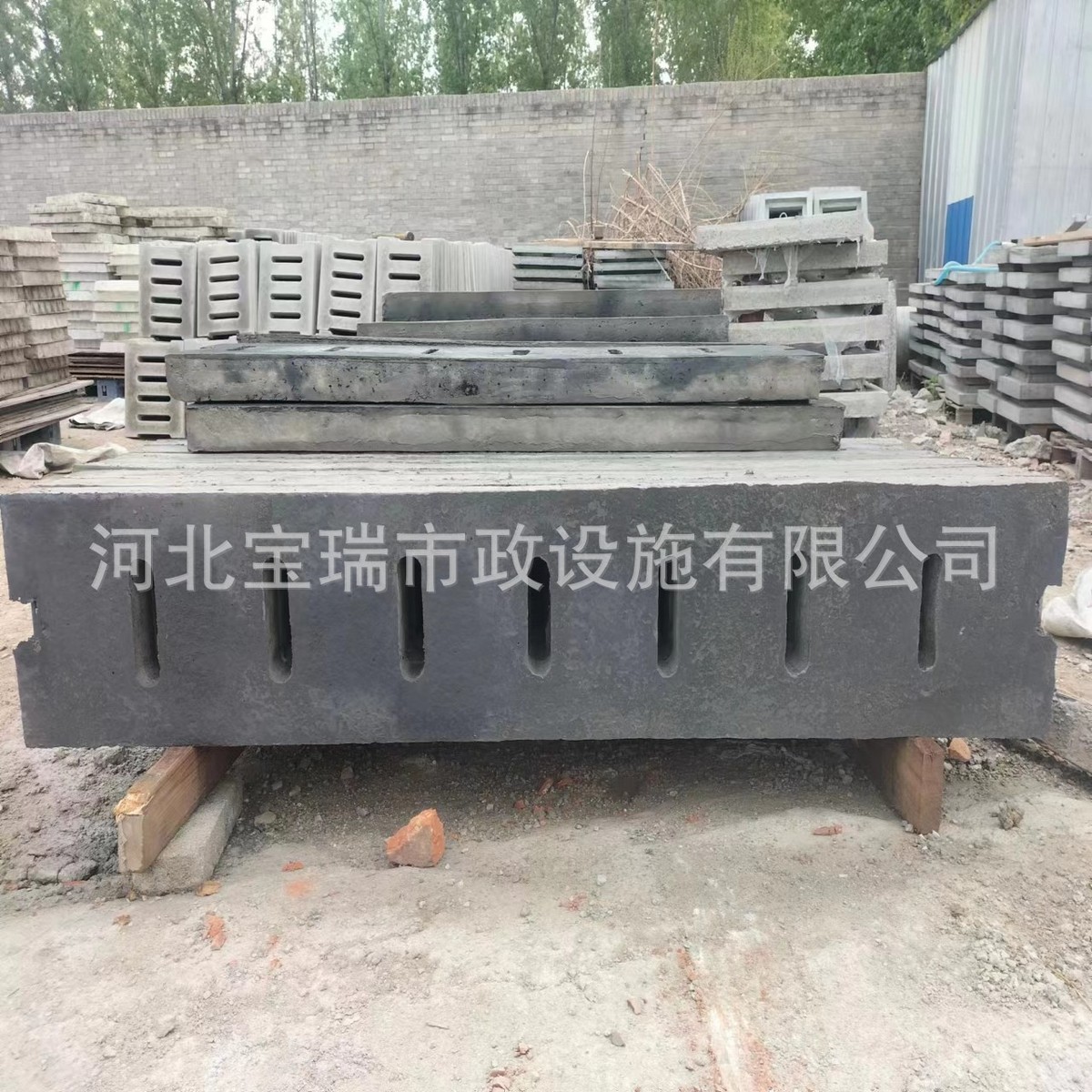 预制水泥集盖板水坑运动场承重混凝土篦子操场排水沟盖板