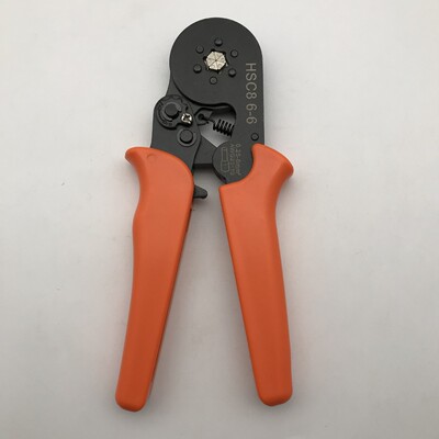 HSC8 6-6A棘轮式压线钳电工冷压管型端子接线钳多功能线压接钳