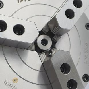 比优特BK110SQ中实气动三爪卡盘4寸5寸6寸8寸10寸车床气动液压卡