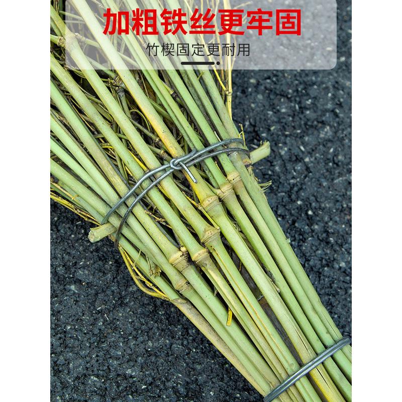 大竹子户笤帚家用马路环卫扫把室外学校庭院子扫把工厂车直销