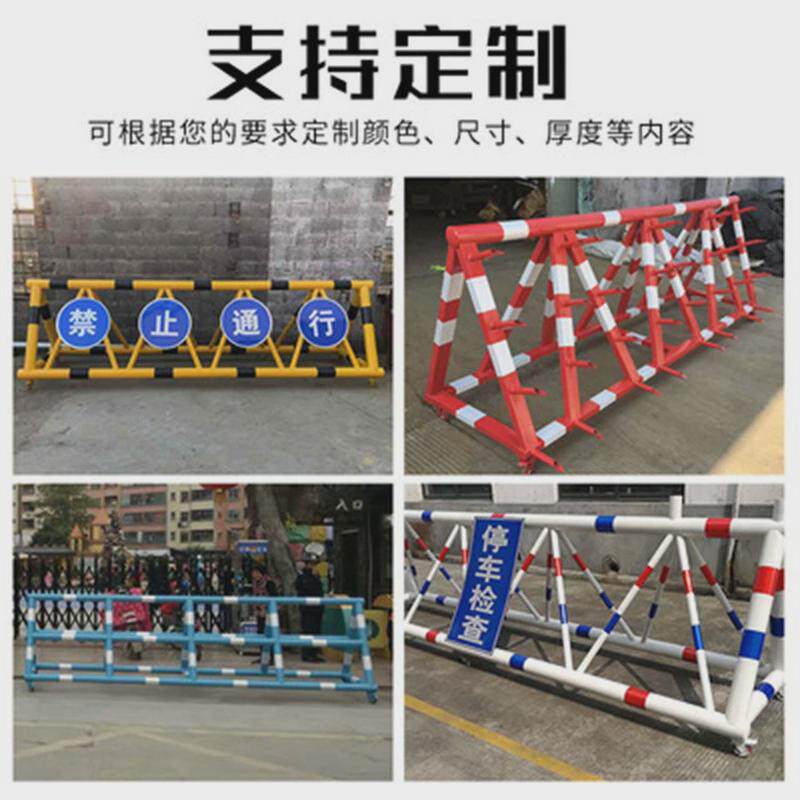 拒马移动护栏加油站学校门口护栏安全隔离栏阻车路障移动护栏
