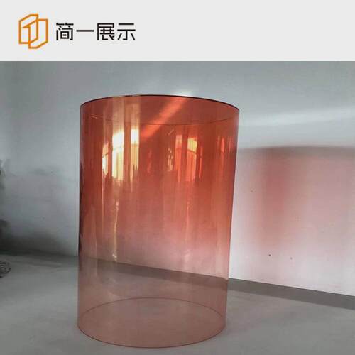 现货供应定制亚克力半圆亚克力管厂家彩色亚克力管有机玻璃圆管