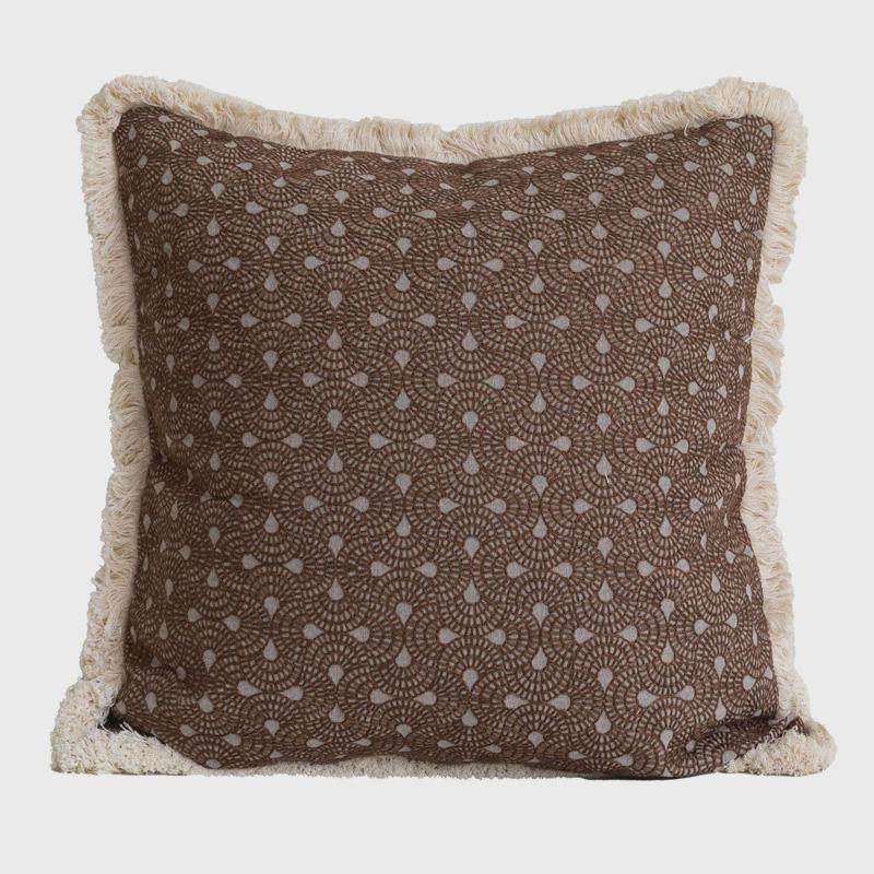 ins风客厅沙发抱枕2023新款杏色焦靠枕床上靠垫流苏糖色民宿软装,居家布艺,靠垫/抱枕,淘宝优惠券,粉丝福利购,淘宝优惠卷