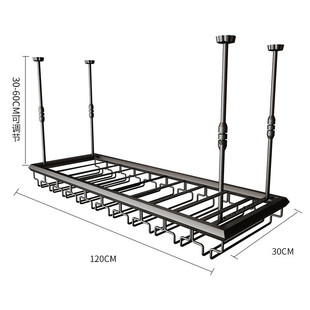 吧台酒架置物架酒吧酒瓶架红酒红酒架摆件架子挂架酒杯架悬挂倒挂